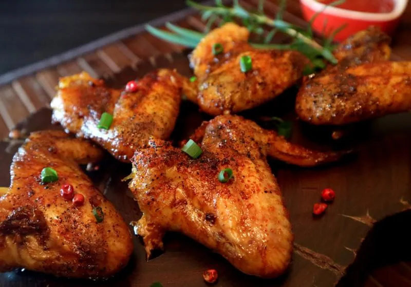 Grillowanie skrzydełek