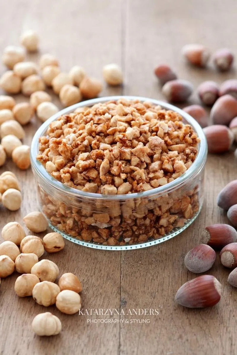 Karmelizowana posypka orzechowa