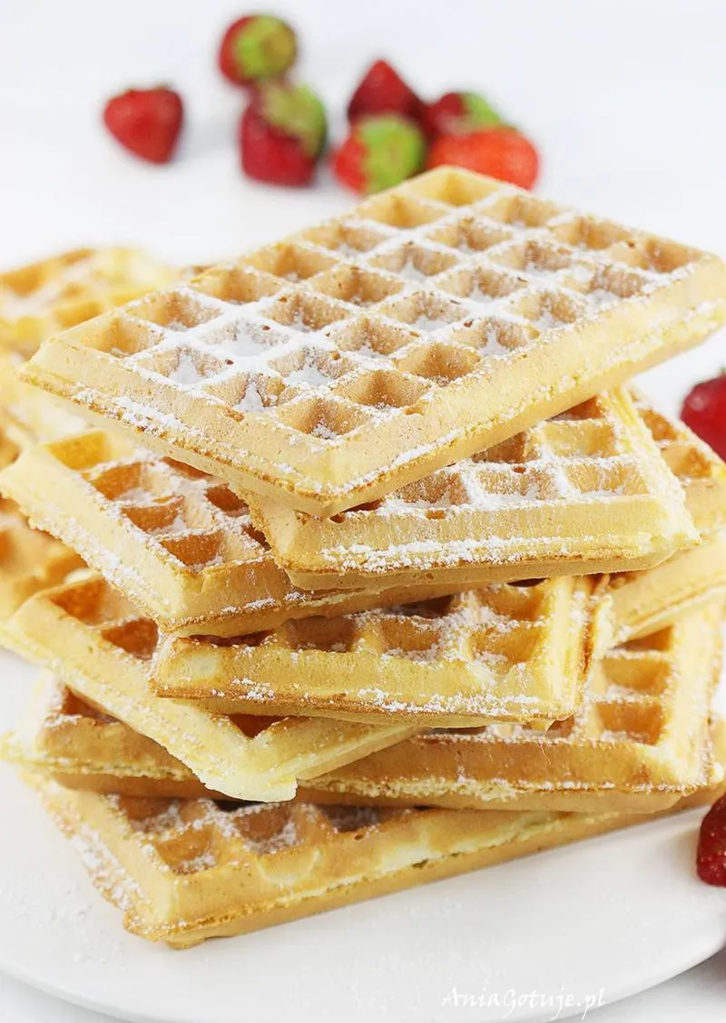 Przepis na chrupiące gofry