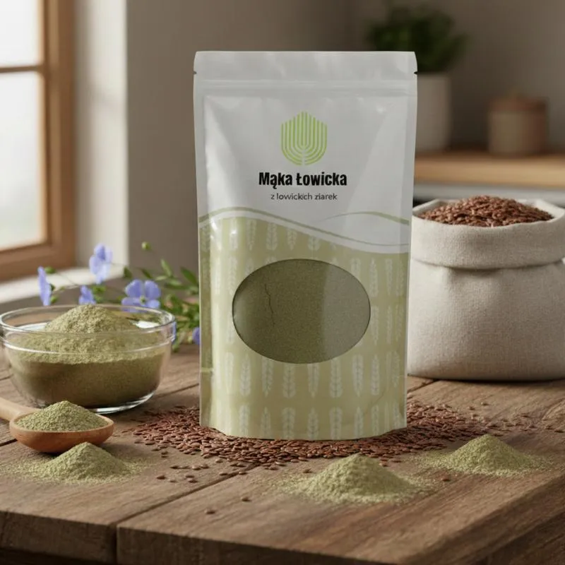 Przygotowanie mąki lnianej